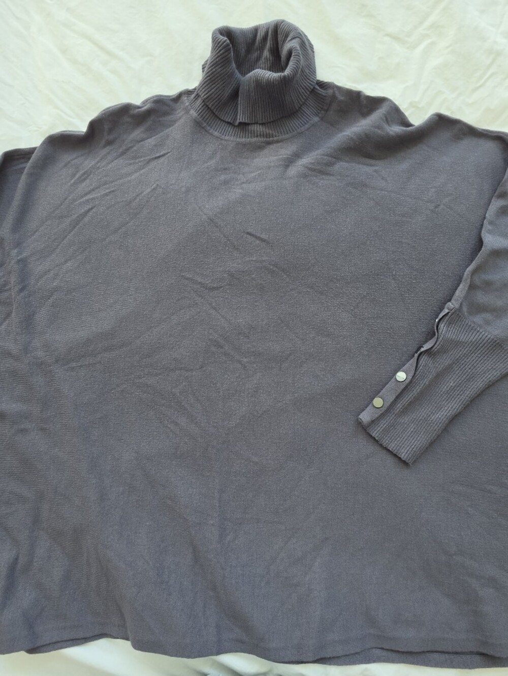 Alfani Gray Turtleneck Sweater Size XL